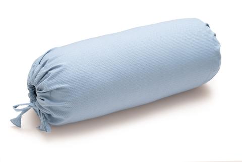 yogabolster hellblau gemustert