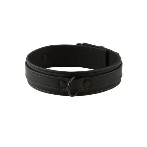 Halsfessel solid slim NOIR
