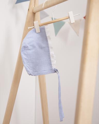 Set Filipa - Bloomer und Häubchen mit Spitzenbesatz