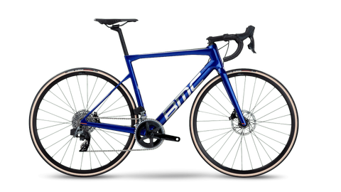 BMC TEAMMACHINE SLR FOUR / Rh. 54 cm / blau - chrom / Mod. 2022