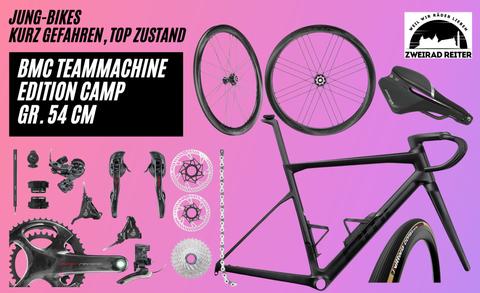 Vorankündigung: BMC Teammachine SLR01 Camp Edition / Gr. 54 cm / Jung-Bike / Campagnolo Super Record EPS / Bora WTO disc