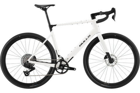 BULLS MACHETE RX 2 / Gr. M / weiß / SRAM RiVAL AXS 13 fach / Monocoque Carbon Rahmen