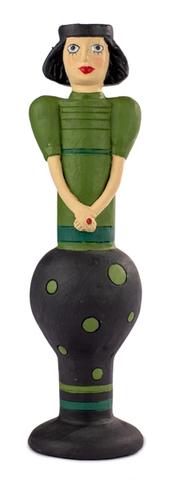 Baden Collection Kerzenhalter Lady grün 36 cm