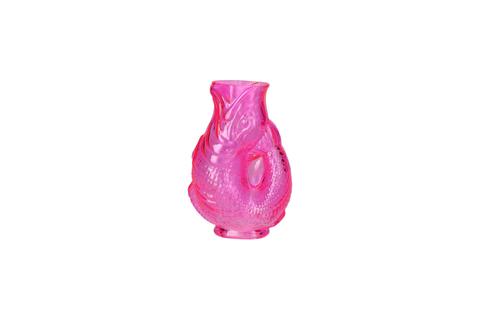 GiftCompany Jacquard, Fischvase XS(H16cm), pink, gs