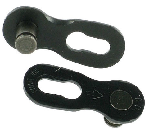 10x SRAM Kettenverschluss Power Lock, für 10-fach Ketten, schwarz