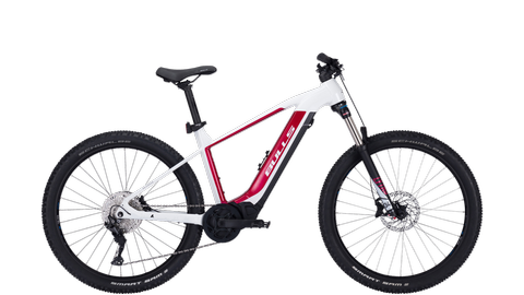 Bulls E-Stream EVA 1 27,5 / Brose 555 WH / RH 39 / metallic off-white/rouge red/black matt