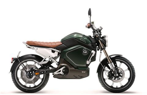 Super Soco TC Elektroroller / 45 km/h / Farbe grün