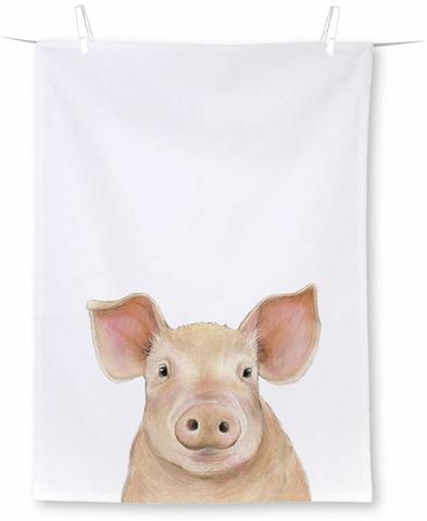 Ihr Home Range Geschirrtuch FARM PIG 50x70cm