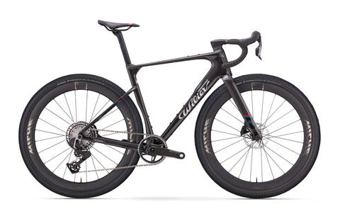WILIER Rave SLR ID2 / Gr. L / Glitch Black - Glossy / GRX DI2 1X12 / MICHE GRAFF AERO 48