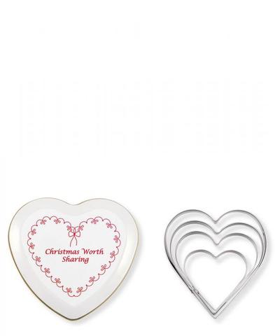 HERZ AUSSTECHFORM LAYLA HERZ WEISS