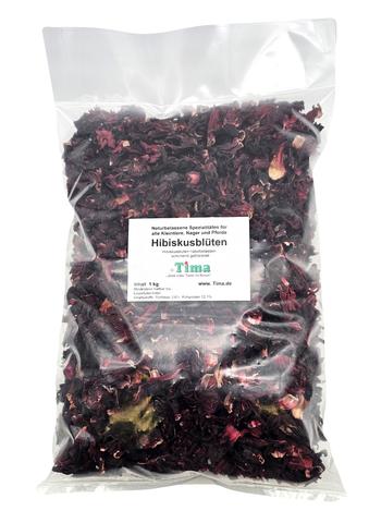 ®Tima Hibiskusblüten (rot) getrocknet 1kg