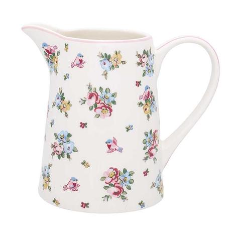 Greengate Krug Ellie white 1Liter