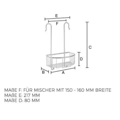 Duschkorb für Armaturen 