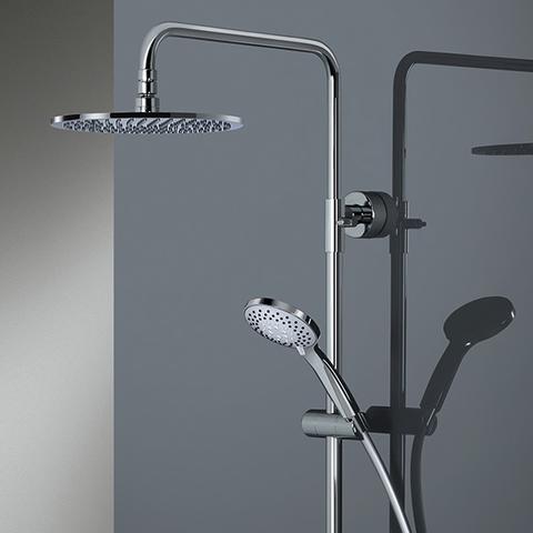 HSK AquaSwitch RS 200 Universal Shower-Set Kopfbrause 400mm 1001700-KB12