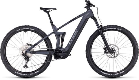 Cube Stereo Hybrid 140 HPC Race 750 grey´n´chrome / RH L