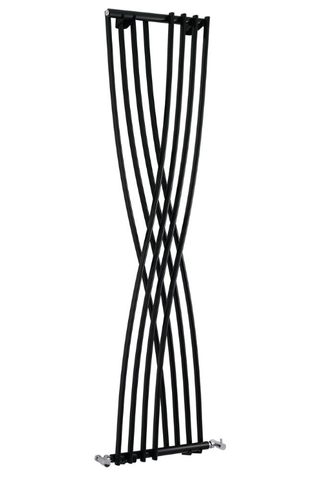 Design Handtuchheizkörper  – vertikal - 1775mm x 450mm, 925W – Schwarz - Xcite2