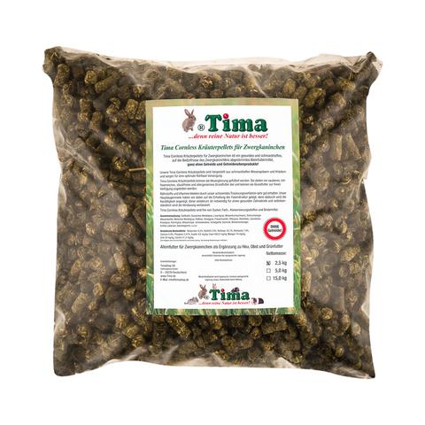 Tima Cornless Kräuterpellets für Zwergkaninchen 2,5 kg (ohne Getreide!)
