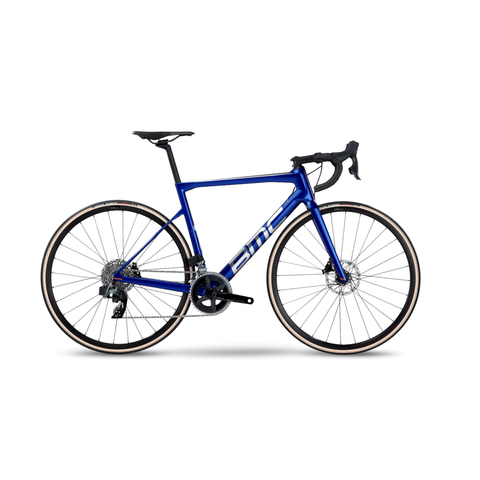BMC TEAMMACHINE SLR FOUR / Rh. 56 cm / blau - chrom / Mod. 2022