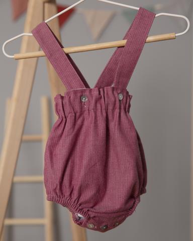 Babyträgerhose Alfama in beere