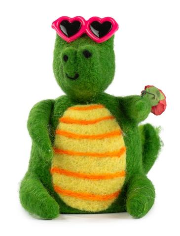 Eierwärmer Krokodil 10 cm 