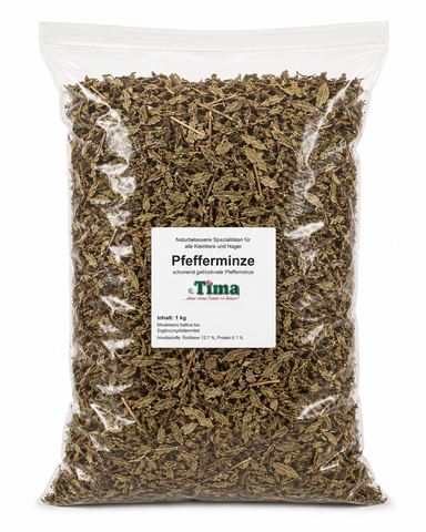®Tima Pfefferminze 1 kg getrocknet für Nager und Kleintiere
