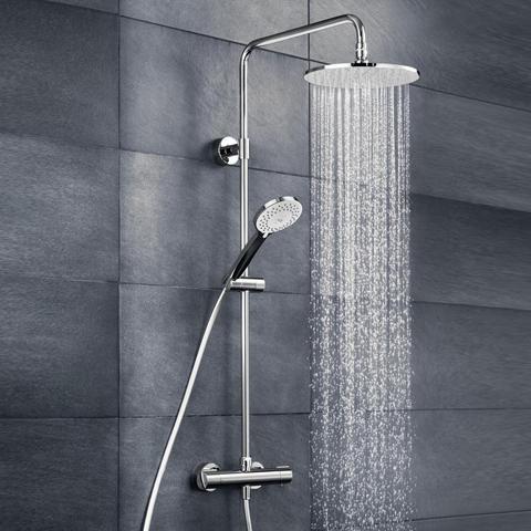 HSK RS 100 Thermostat Shower-Set mit höhenverstellbarer Wandanbindung 1003600