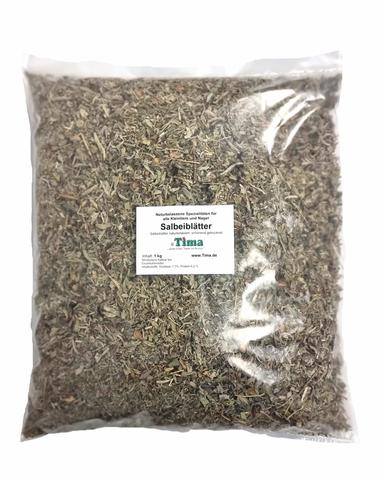 ®Tima Salbeiblätter 1 kg getrocknet für Kaninchen und Nager