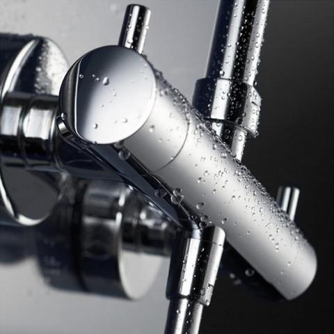 HSK RS 100 Thermostat Shower-Set mit höhenverstellbarer Wandanbindung 1003600