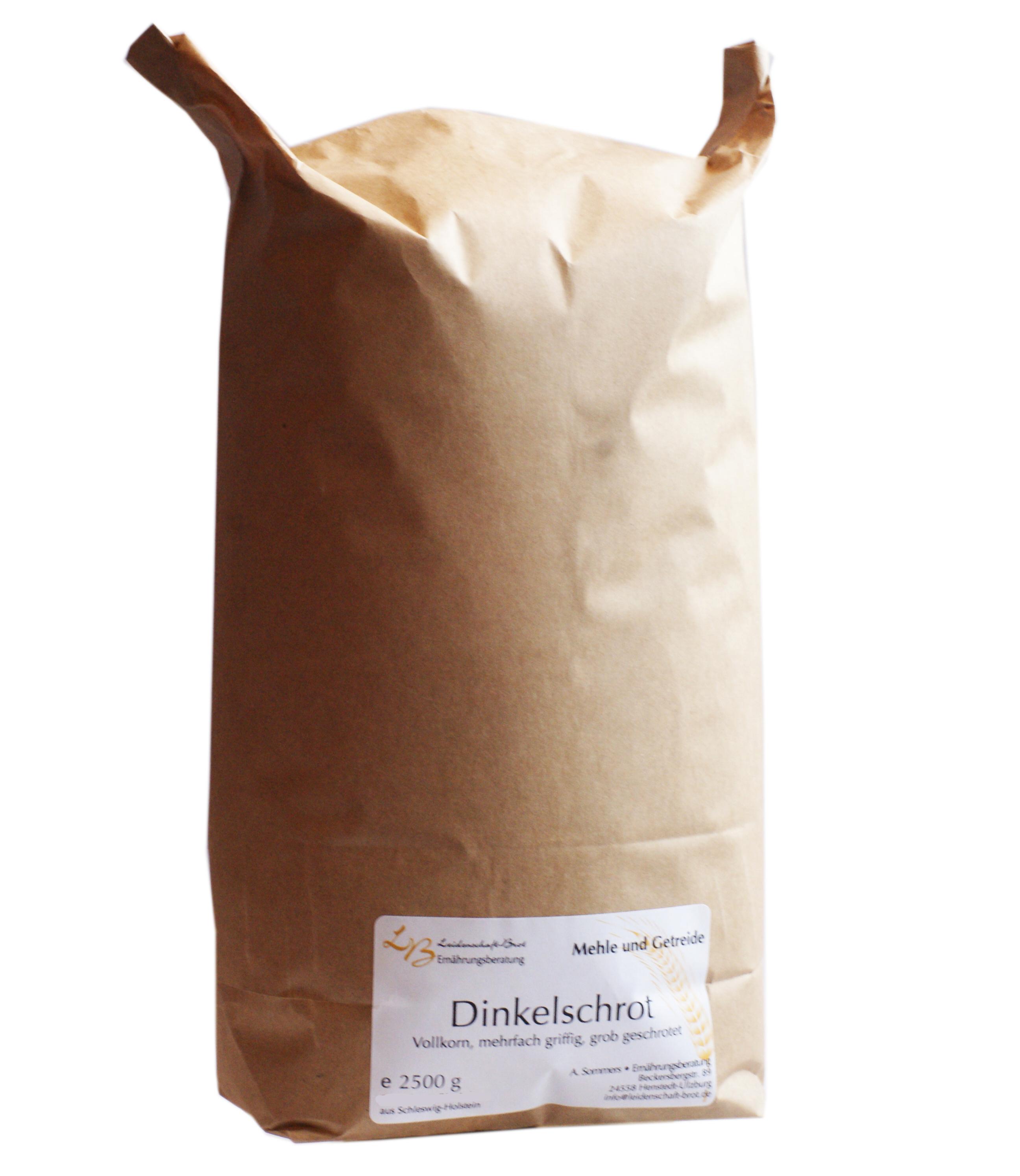 Dinkelschrotpackung 2,5 kg