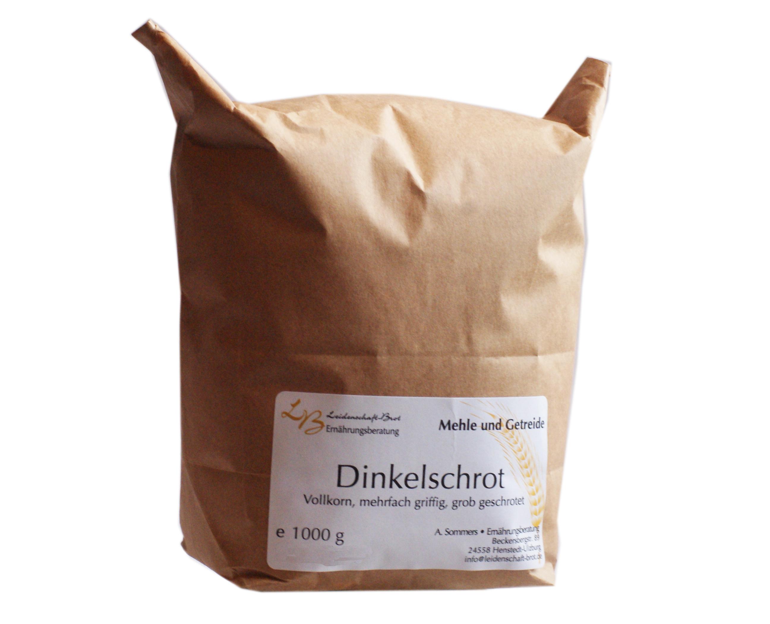 Dinkelschrotpackung 1,0 kg