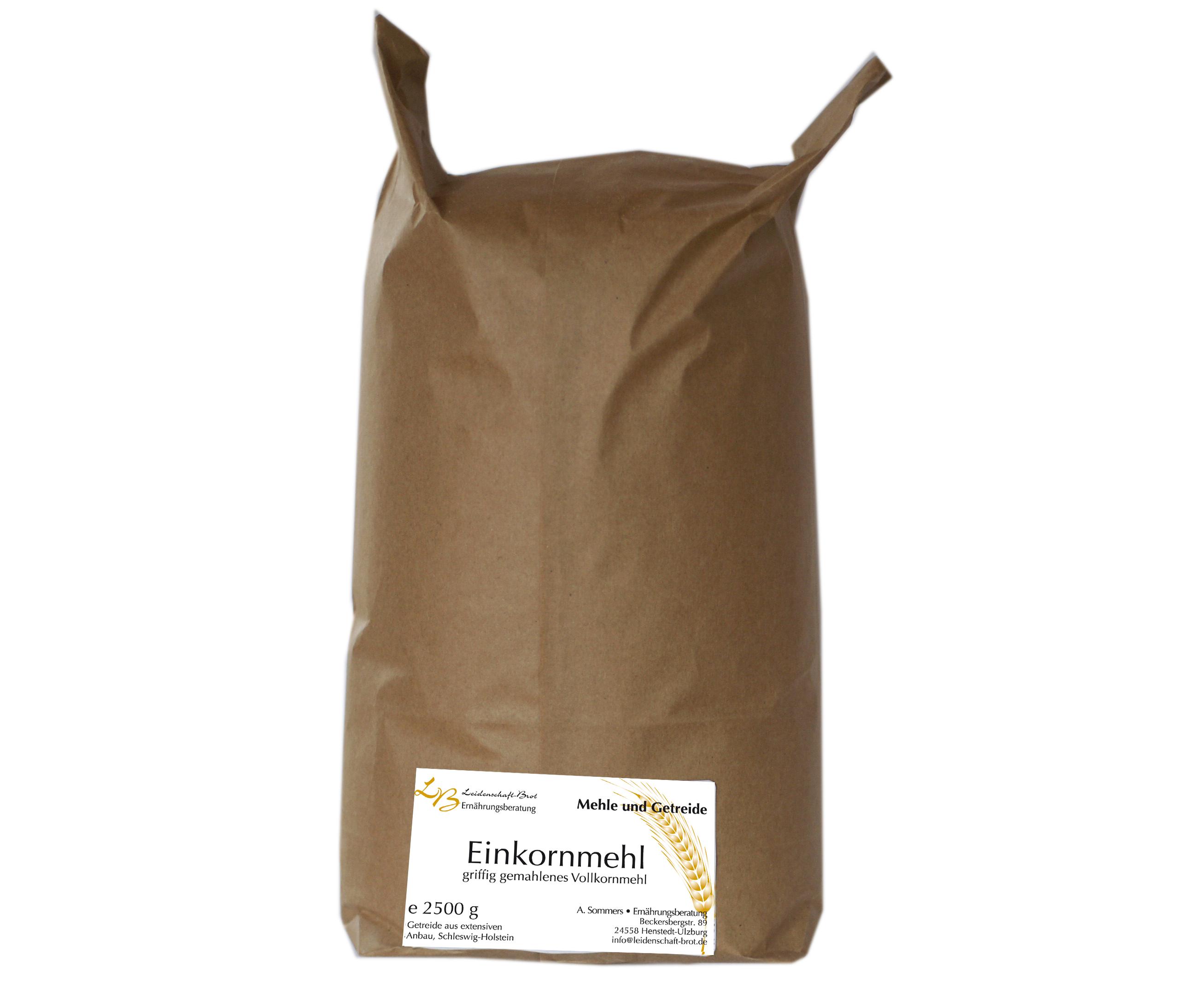2,5 kg Einkorn Vollkornmehl