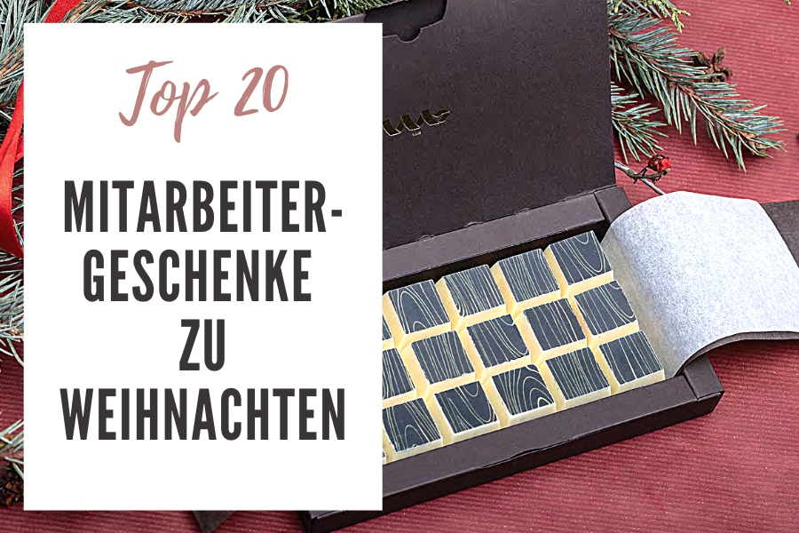 Top-20 Weihnachtsgeschenke für Mitarbeiter und Kollegen