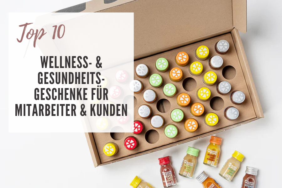 Top 10 Wellness- & Gesundheitsgeschenke für Mitarbeiter & Kunden