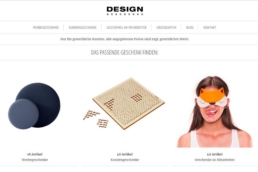 Business-Geschenke Shop jetzt online!