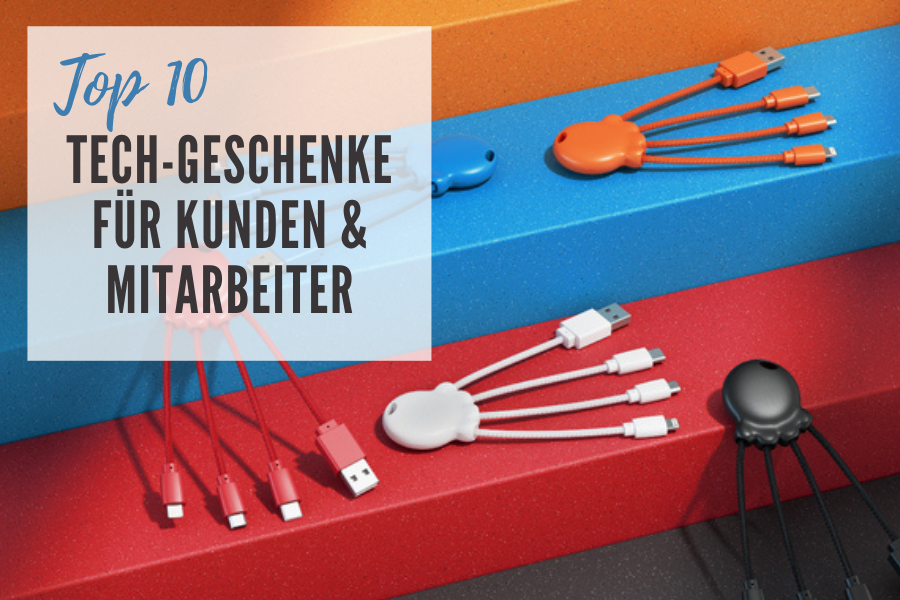 Top 10 Tech-Geschenke für Mitarbeiter oder Kunden