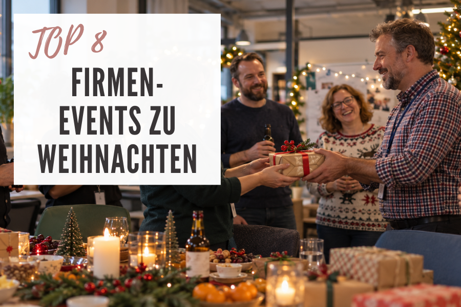 Top 8 Firmenevents zu Weihnachten