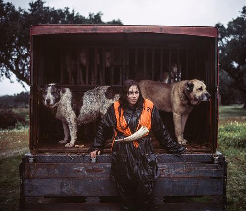 Ana Parreira, tracking dog handler, 2014