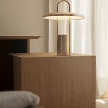 Pier tragbare LED Lampe Silber von Stelton von Stelton A/S