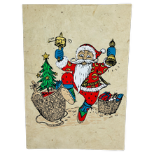 Grußkarte – Nikolaus mit Gebetsmühle von Bhaktapur/UNICEF