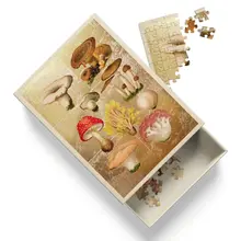 Mini Matchbox Puzzle Natural World Fungi von Ohh Deer