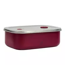 chicmic bioloco sky lunchbox berry red von chic mic