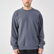 Cleptomanicx Ligull Boxy Cozy Crewneck Blue Graphite Pullover Herren blau von Cleptomanicx