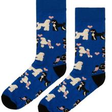 Organic Socken Pudel Blau oder Pink von Kabak