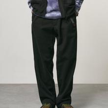 Gramicci Pant Straight Fit Herren Hose Bio Baumwolle schwarz von Gramicci