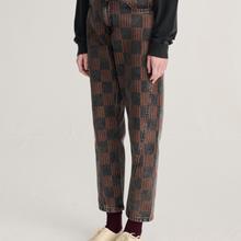 Bobo Choses Almost Moiré All Over Mom Fit Jeans Damen Barrel Leg grau von Bobo Choses