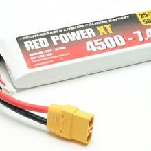 LiPo Akku RED POWER XT 4500 - 7,4V von Pichler