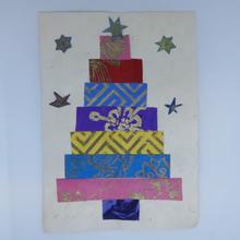 Grußkarte – Weihnachtsbaum Geschenke von Bhaktapur/UNICEF