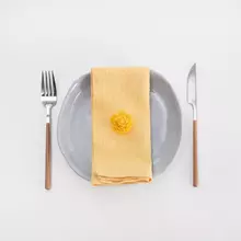 Leinen Serviette Butter von Linen Tales