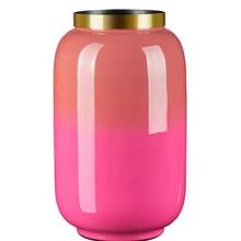 Vase Saigon, Farbverlauf: Coral, Fuchsia, Gold (Gr. S) von Gift Company