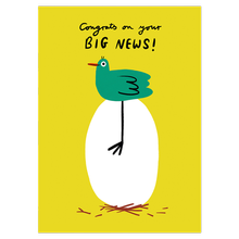 Au Contraire Big News Postkarte von Au Contraire